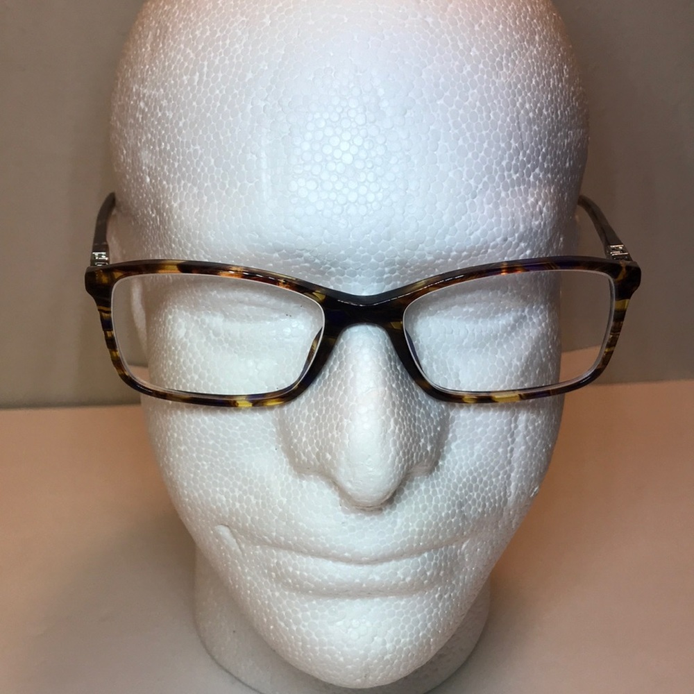 Versace Italy Tortoise Glasses Frame 52-17-140